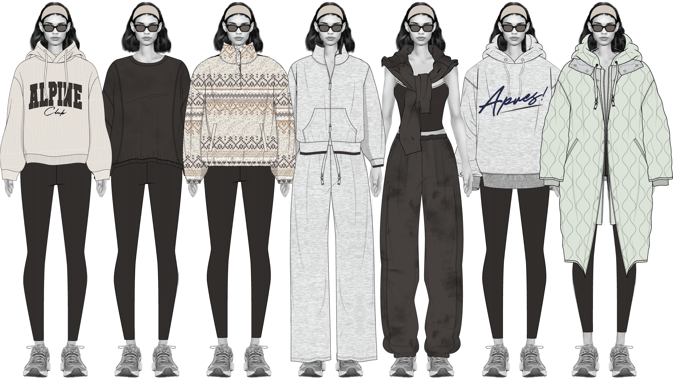 MOOD BOARDS AND CROQUIS